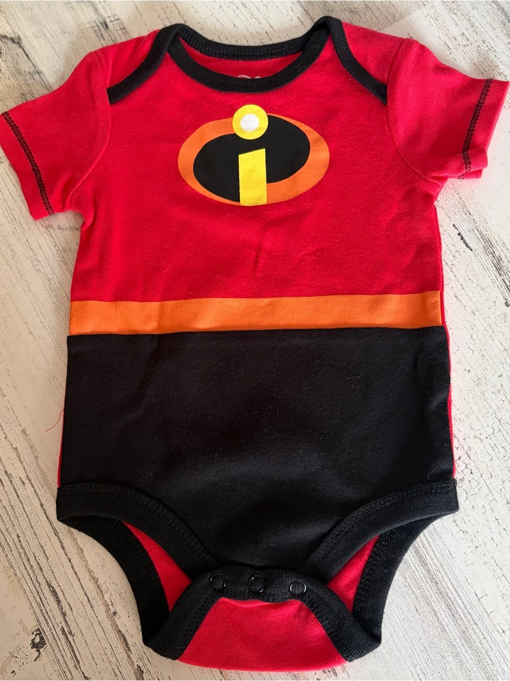 Disney Baby The Incredibles Onesie Size 3-6 Months NEW